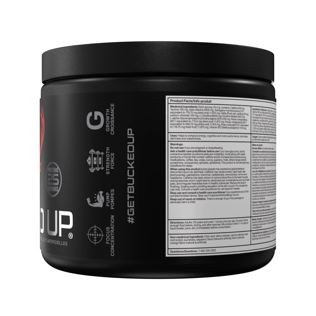 CANADA Bucked Up PreWorkout Bucked Up CA